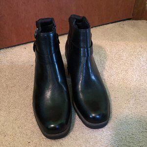 Black Booties, Size 11M